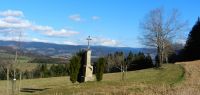 70 koeglkreuz und die bergkette des vorderen bayerwaldes vom predigtstuhl zum hirschenstein